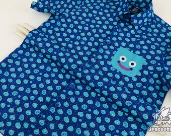 PREORDER Dragon Quest Slime Button Up Shirt | Unofficial Fan Merch [shipping MID JULY]