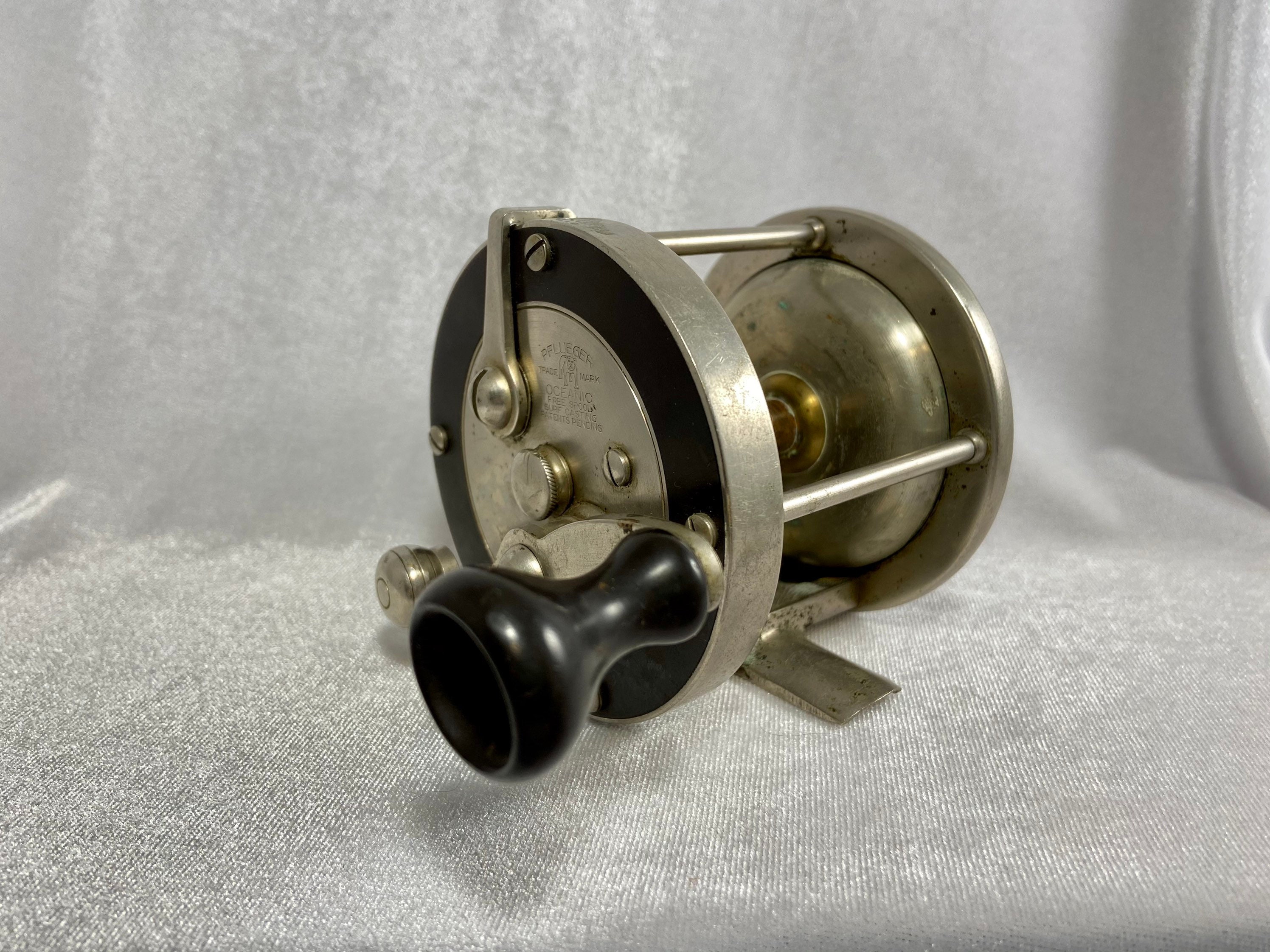 Old Pflueger Oceanic Free Spool Surf Casting Reel