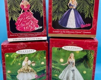 Barbie Hallmark Keepsake Ornaments 1994-2001