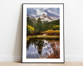 San Juan Mountains Landscape Photography - Colorado Autumn Wall Art Print, Scenic Picture - Professional Landscape Photograph