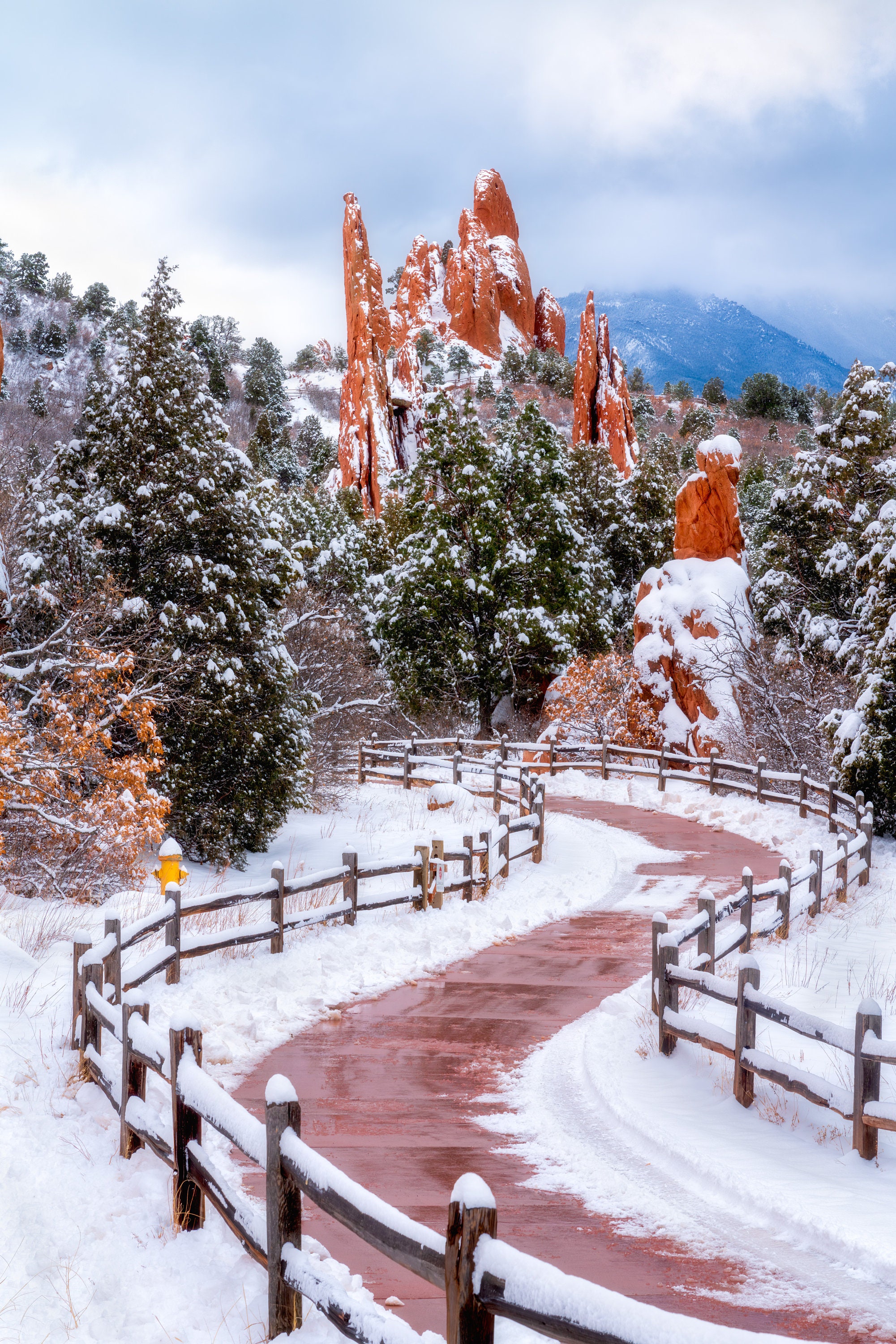 Garden Of The Gods Winter