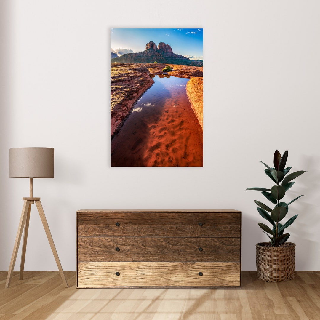 Photo of Sedona Arizona Wall Art Cathedral Rock Picture Etsy