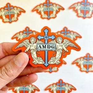 For the Greater Glory of God AM etwas Katholiken Vinyl Aufkleber