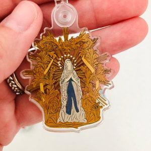 Mary Keychain - Katholischer Keychain - Marian Keychain