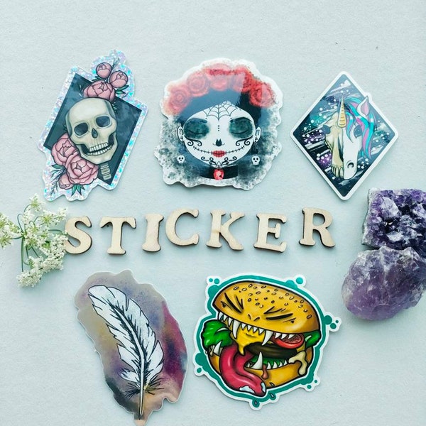 Stickers - Stickers - Vinyl Stickers Fantasyart