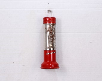 Vintage Nickel-Plated Flashlight: 1960s Police Pocket Light