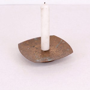 Vintage Small Metal Candle Holder, Candlestick