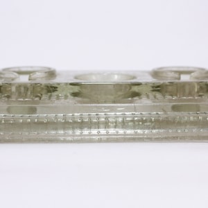 Antique Glass Inkwell, Pen Holder, Writing Calligraphy Tool