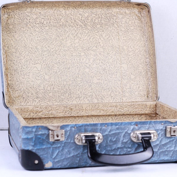 Vintage Small Size Cardboard Suitcase