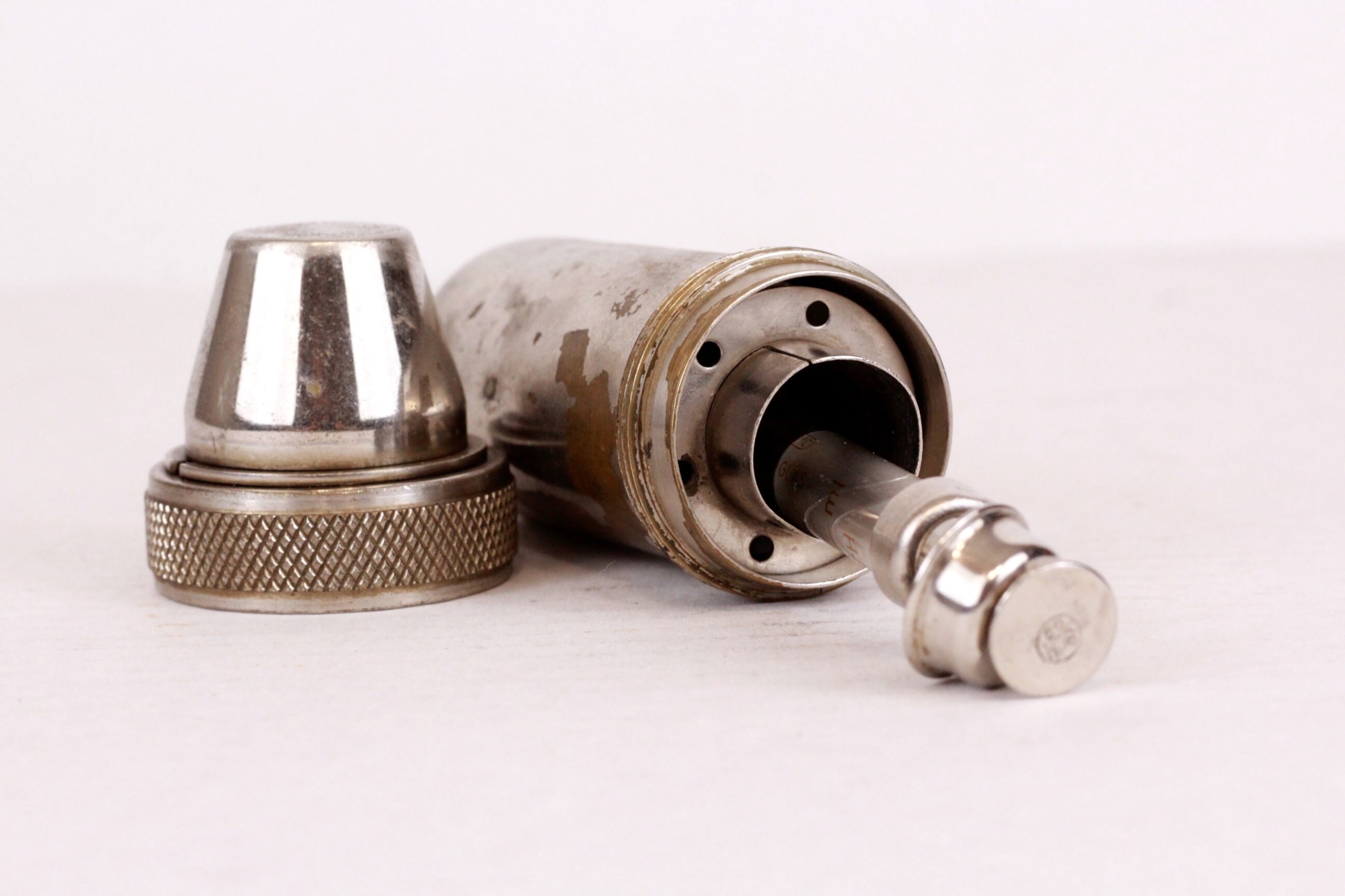 Vintage Syringe Container Autoclave Sterilizer Medical Etsy