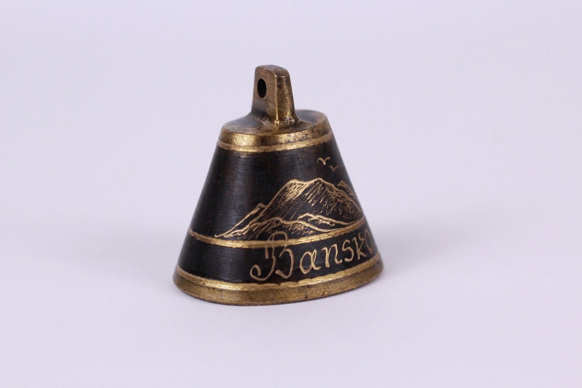 Vintage Decorative Small Brass Bell Handmade Rustic Bell Etsy UK