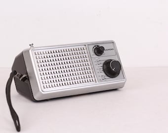Receptor de radio portátil vintage Siemens RK 600 para bicicleta, AM y FM