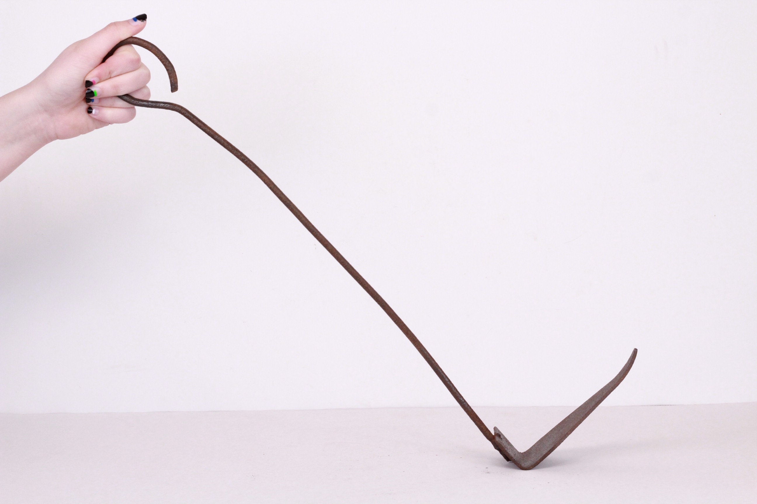 Vintage Rusty Small Shovel Metal Fireplace Ash Shovel Etsy