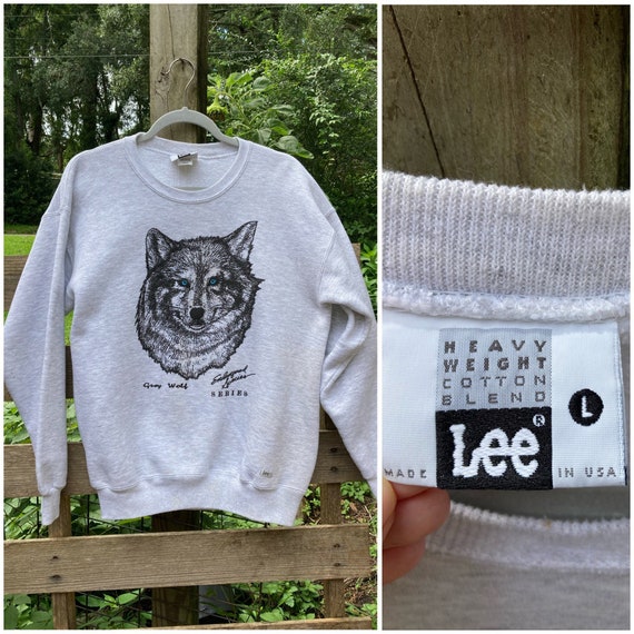 80’s Vintage LEE Crewneck Sweatshirt - Size Large… - image 1