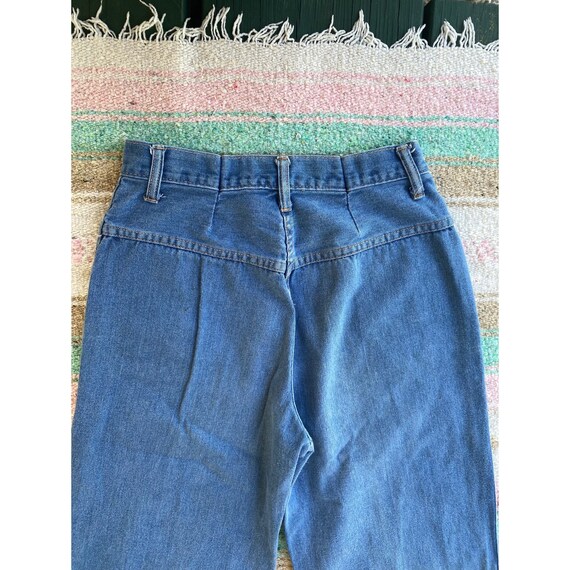 70’s Vintage Bell Bottoms - Size 2 or 4 / 26” Wai… - image 9