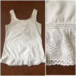 Vintage Baby Girl’s White Dress - Size 9-12 Months - Delicate Gown, Boho, Summer, Baptism, Christening, Lightweight, Cotton, Antique, Childs