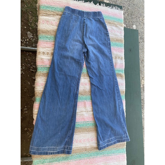 RARE 70’s Wrangler Vintage Bell Bottoms - Size 4 … - image 8