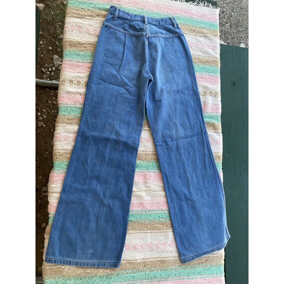 70’s Vintage Bell Bottoms - Size 2 or 4 / 26” Wai… - image 8