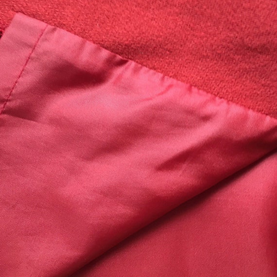 90’s Vintage Plus Size Crimson Pencil Skirt - Siz… - image 5