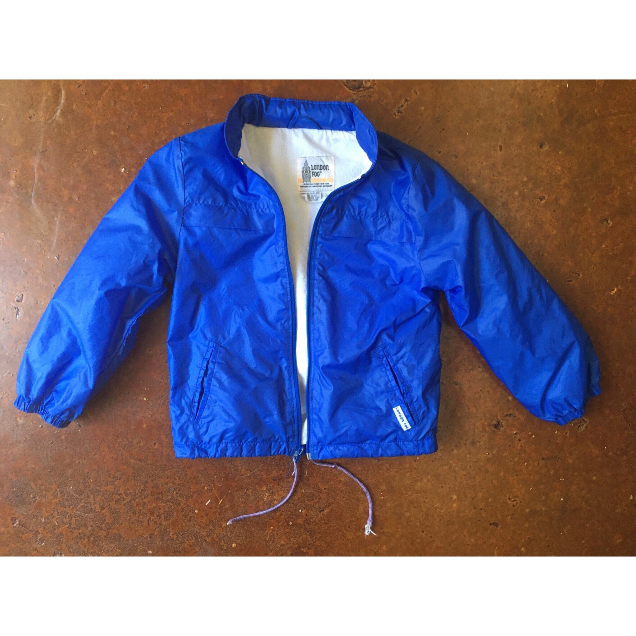 Blue Windbreaker - Etsy