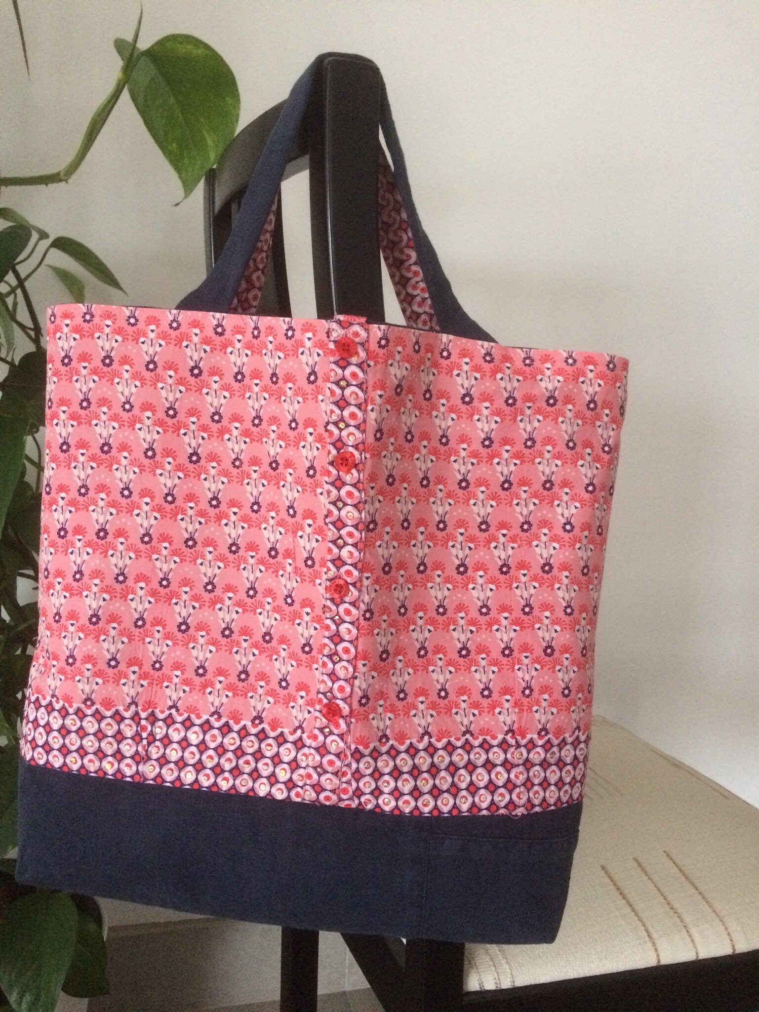 Quirky Tote Bag Shopping/market Bag Casual Bag Reusable Etsy