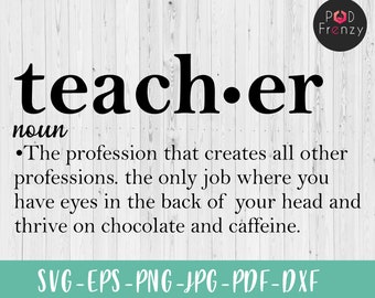 Download Teacher Noun Etsy