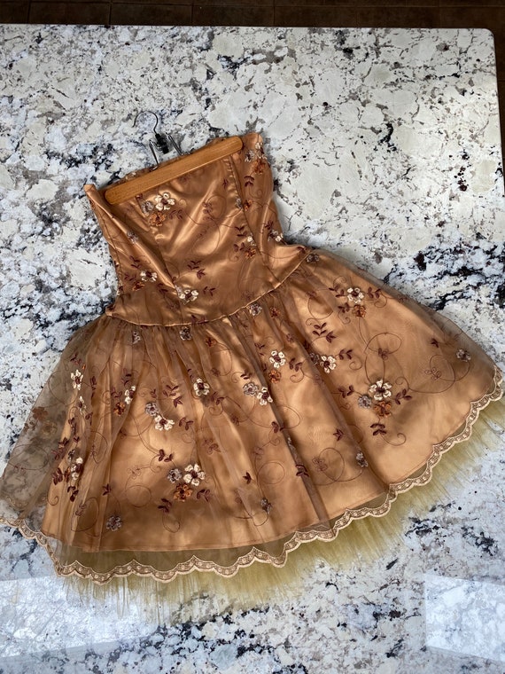 Jessica McClintock Floral Dress