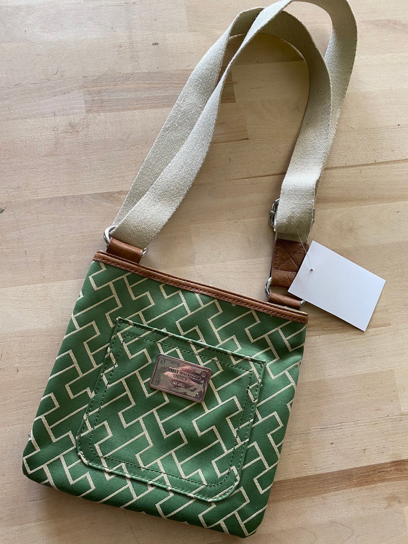 Tommy Hilfiger Green Crossbody Bag Etsy