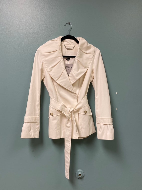 White Dress Jacket w/ Belt