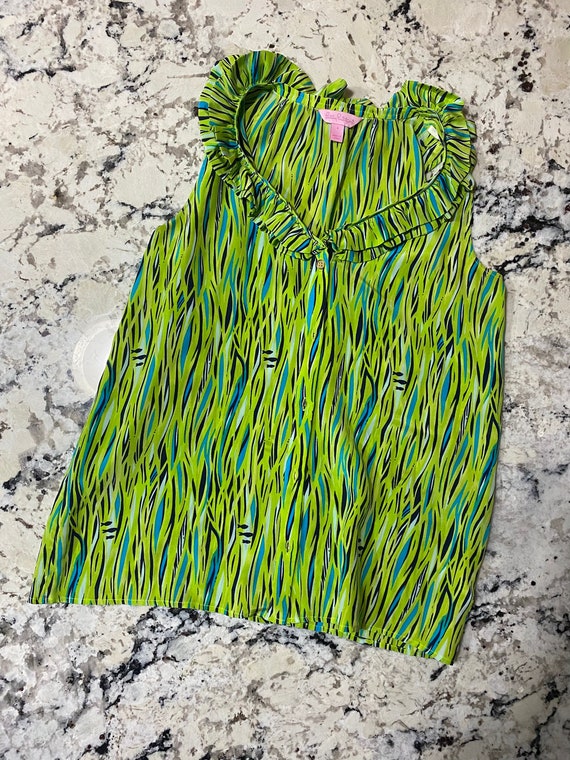 lily vintage green Gem