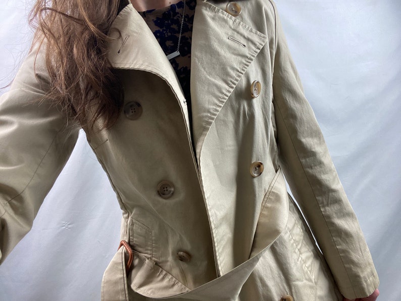 Banana Republic Trench Coat Etsy Canada