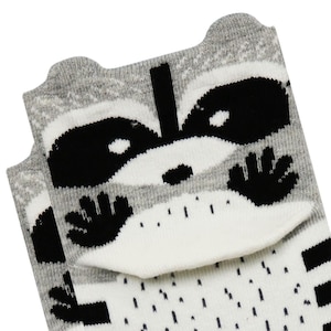 Women's Fun Ankle Socks | Cotton Ankle Socks | 3D Animal Ankle Socks | Cat Socks | Raccoon Socks | Fox Socks | Gift Socks |