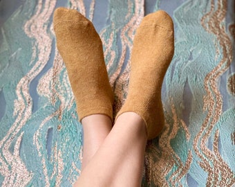 Women's Wool Ankle Socks | Cozy Socks | Soft Wool Socks | Thin Wool Socks