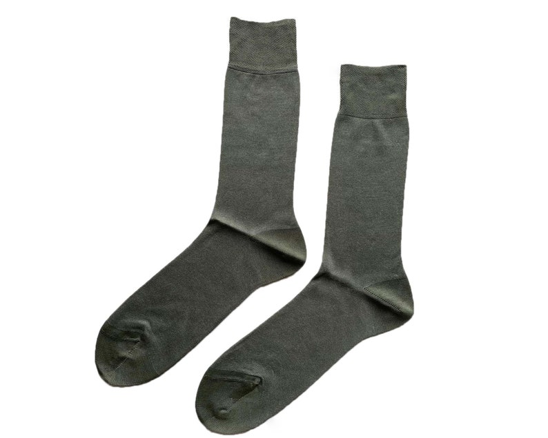 Men's Sage Green Dress Socks Etsy