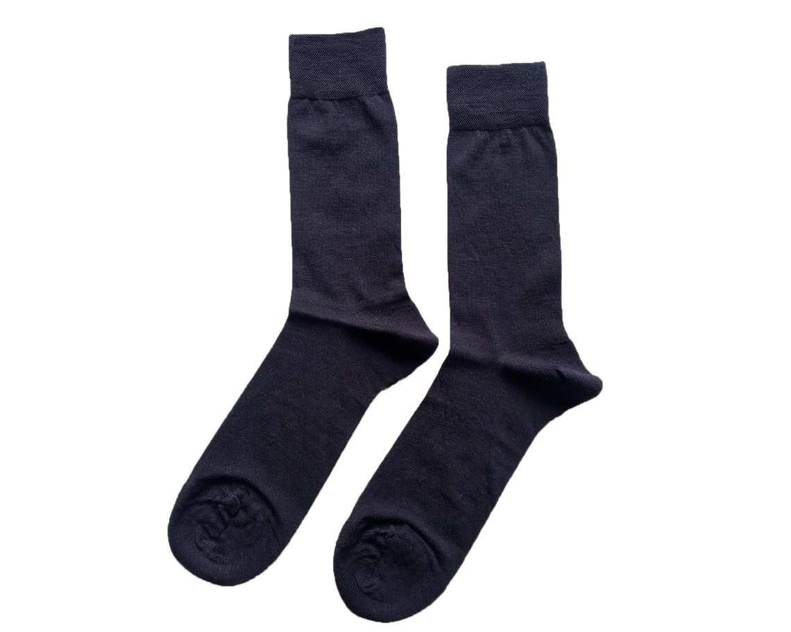 Men's Merino Wool Dress Socks Luxurious Merino Wool Etsy
