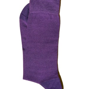 Men's Colorful Dress Socks Pink Socks Cotton Socks Orange Socks Purple Socks Dusty Rose Socks Purple