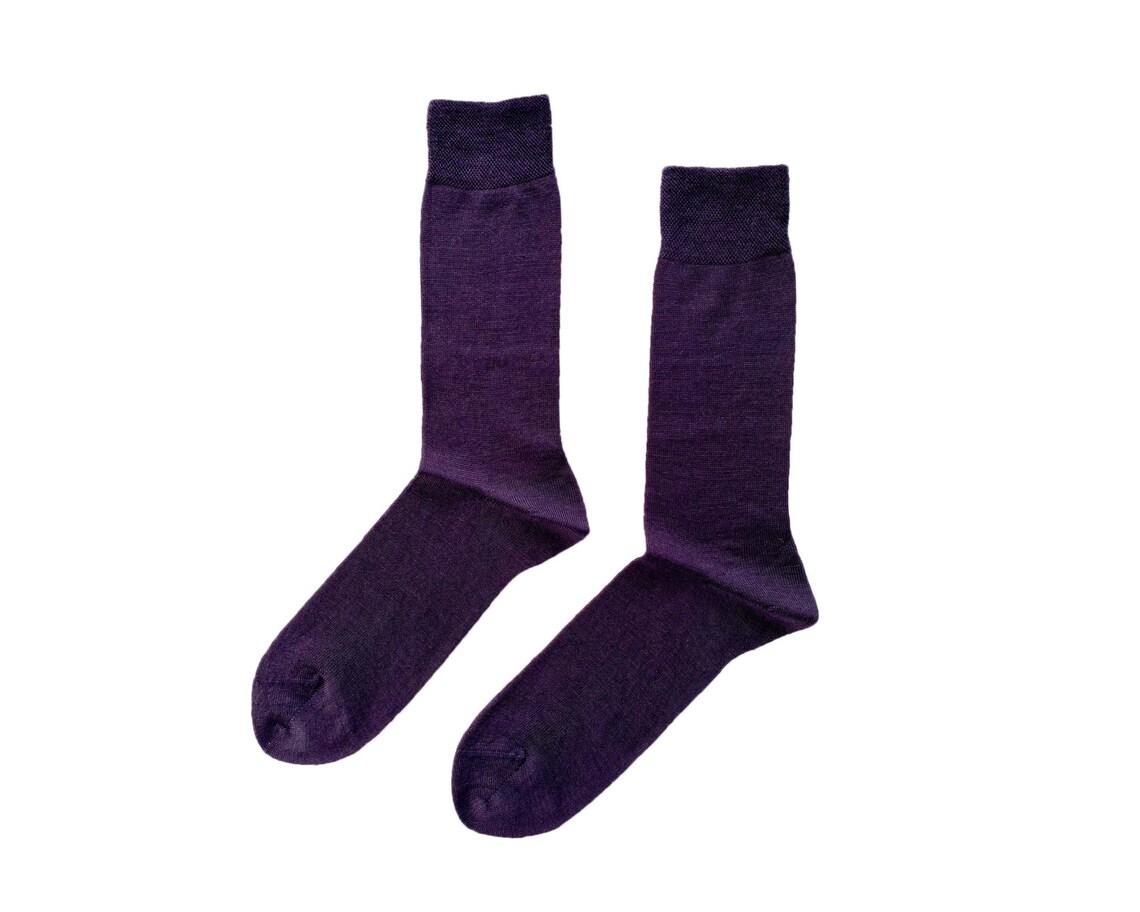 Men's Merino Wool Dress Socks Luxurious Merino Wool Etsy