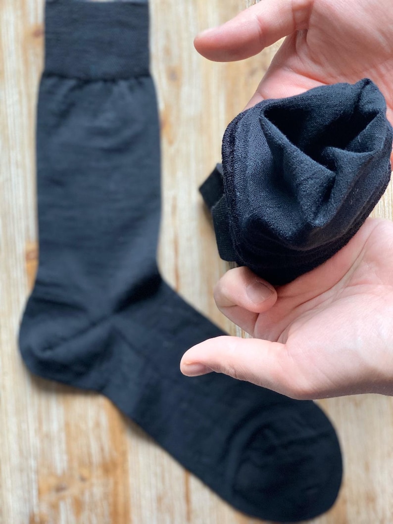 Men's Merino Wool Dress Socks Luxurious Merino Wool Etsy