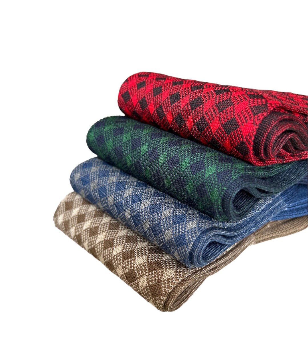 NEW Men's Patterned Dress Socks Mercerized Cotton Socks Men's Gentleman