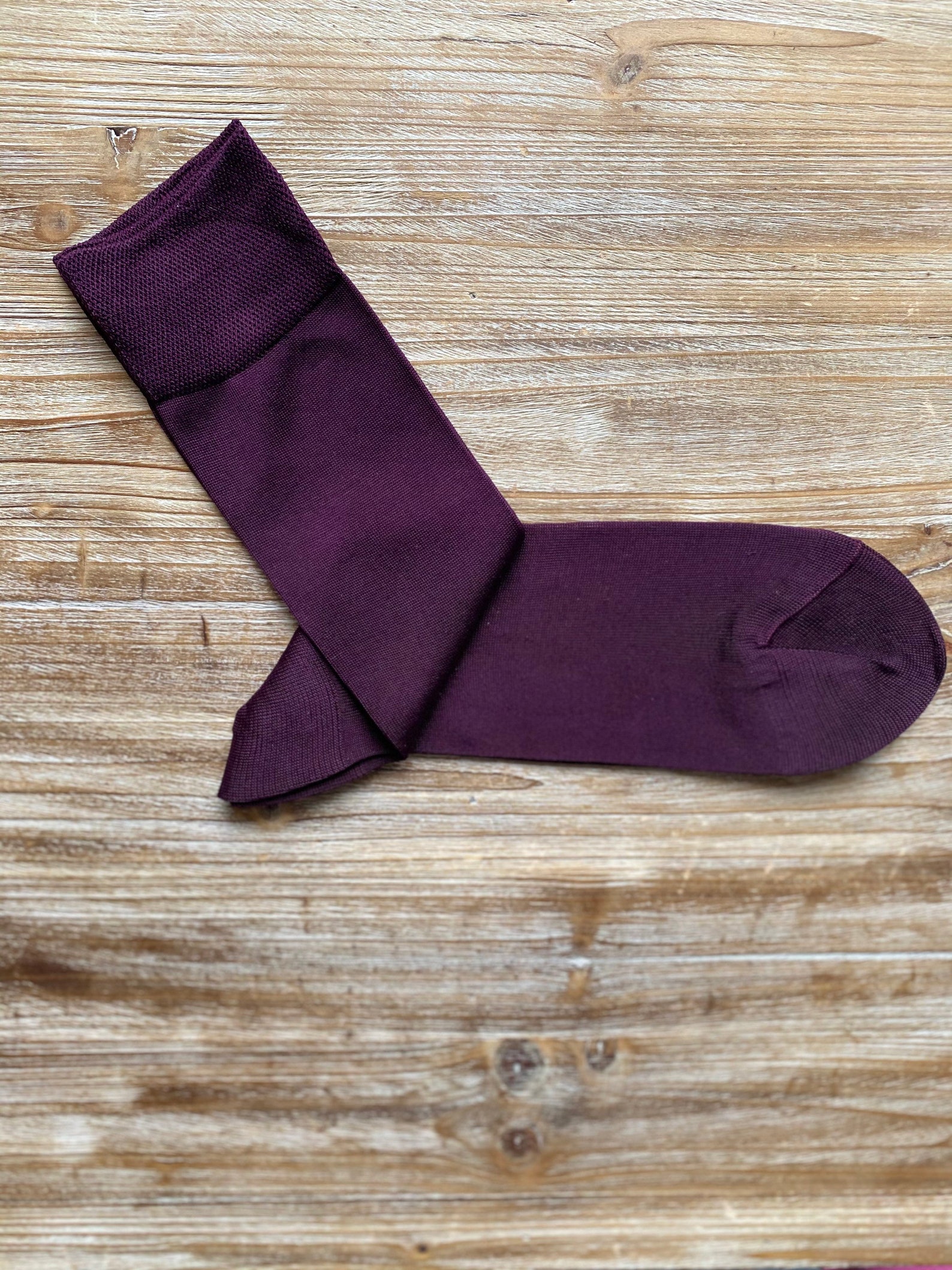 Men's Burgundy Dress Socks Luxurious Burgundy Mercerized Etsy