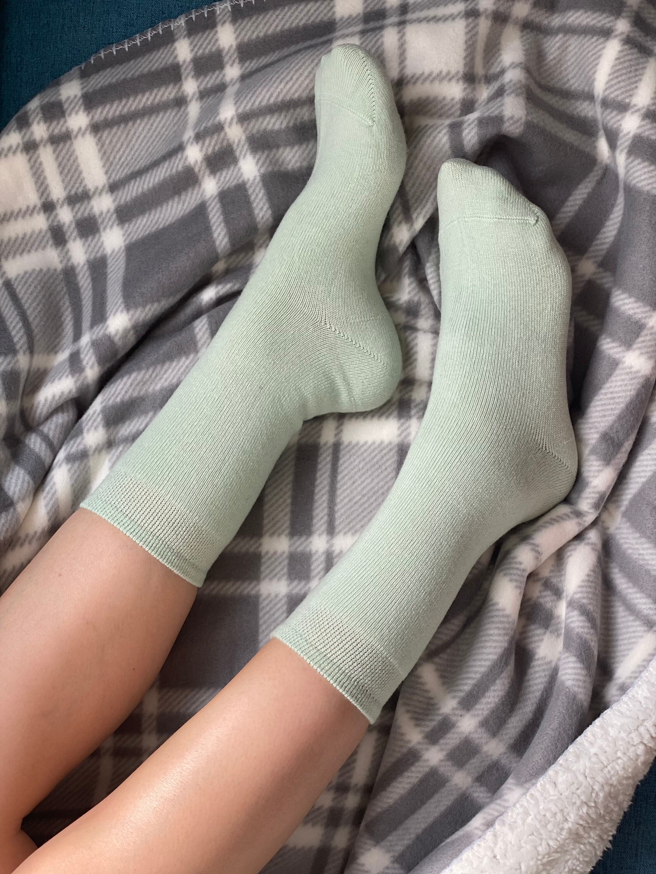 Women's Soft Wool Socks Colorful Wool Socks Thin Wool Etsy Canada