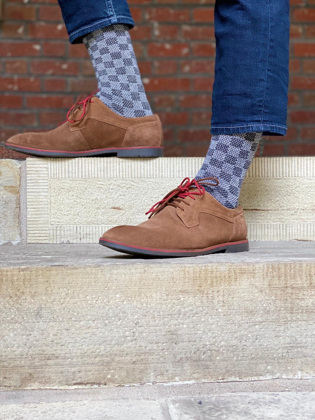 Men's Wool Dress Socks Special Intense Knitting Soft Etsy