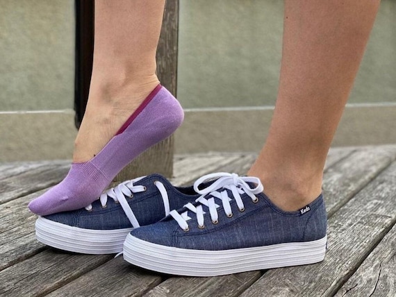 Modal No Show Socks: Women's Invisible Liners, Silicone Grip