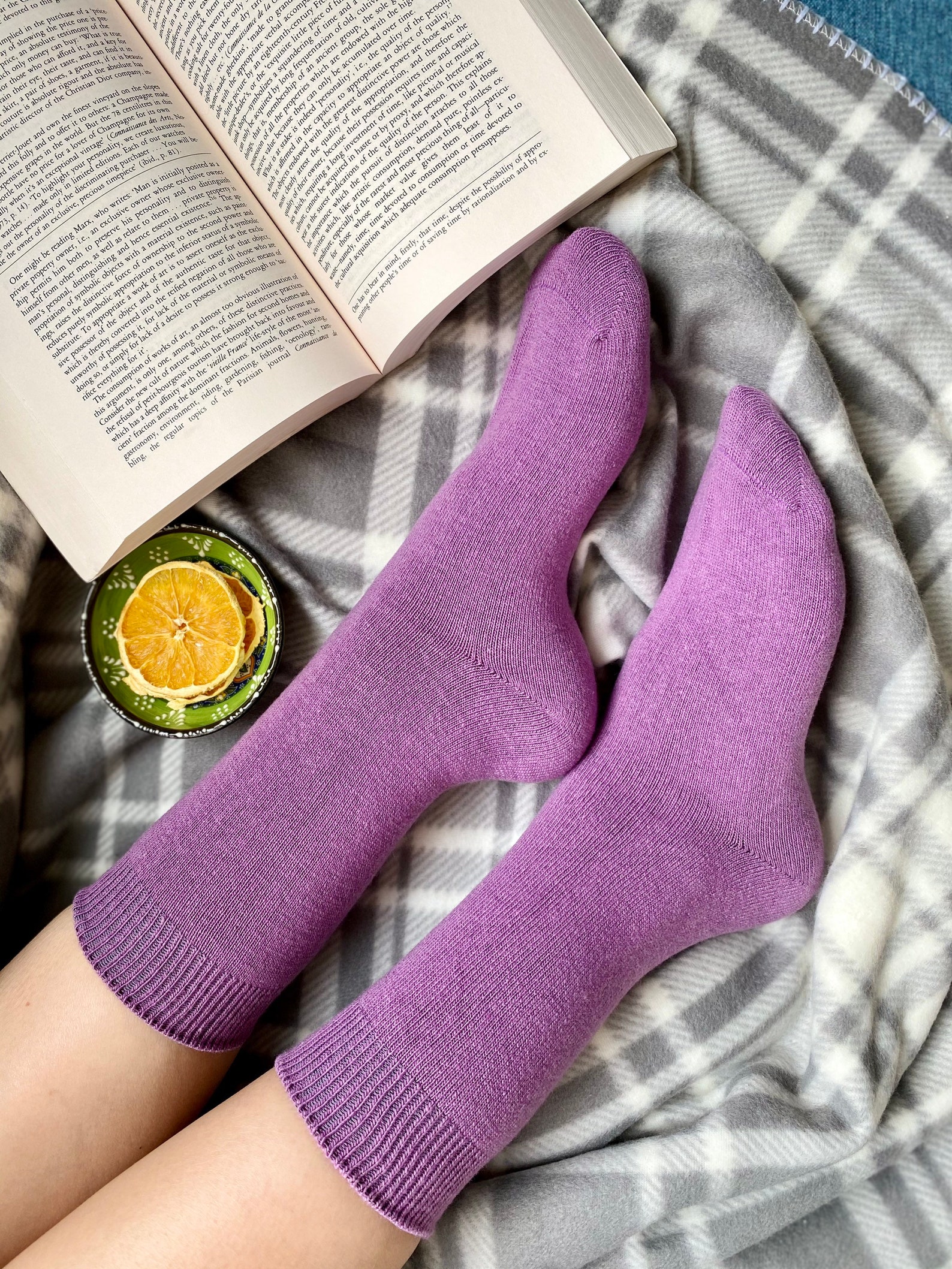 Women's Soft Wool Socks Colorful Wool Socks Thin Wool Etsy Canada