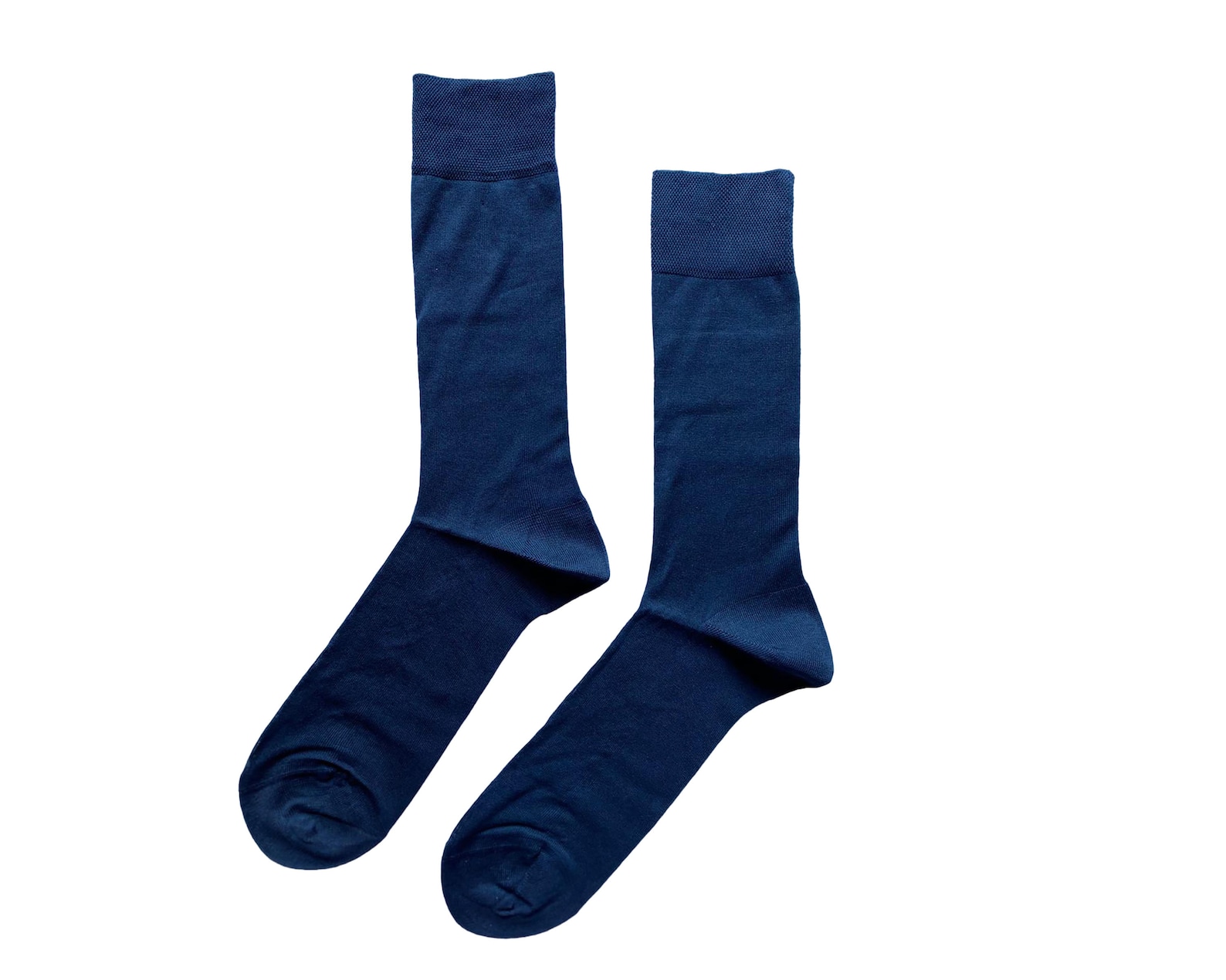 Calcetines azul marino para hombres / Calcetines de algodón | Etsy