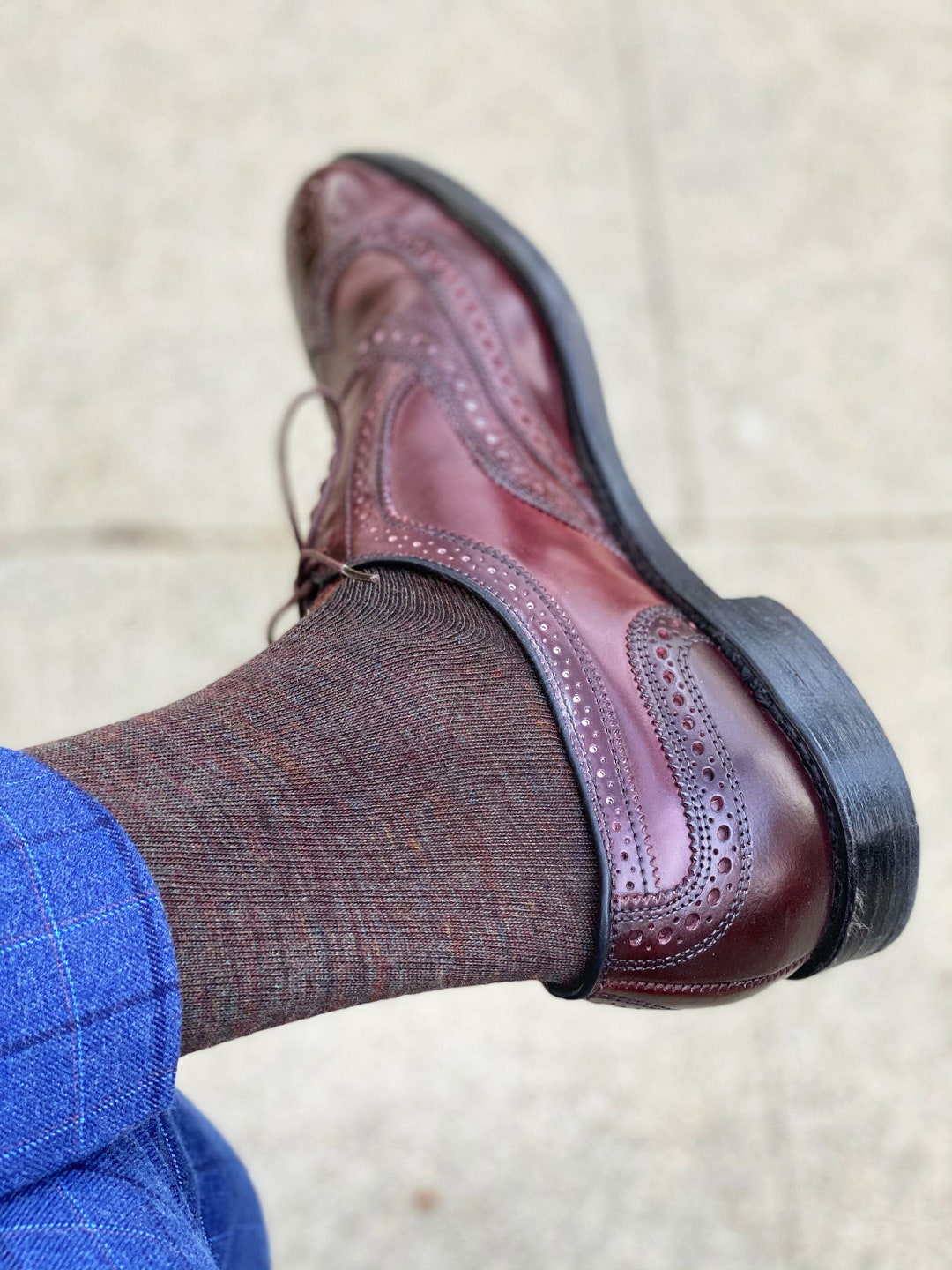 Men's Merino Wool Blend Dress Socks | Luxury Merino Wool and Cotton ...