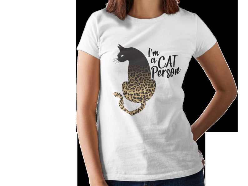 I’m a CAT Person T-Shirt / Cat Gifts / Cat T-shirt / Tee / | Etsy