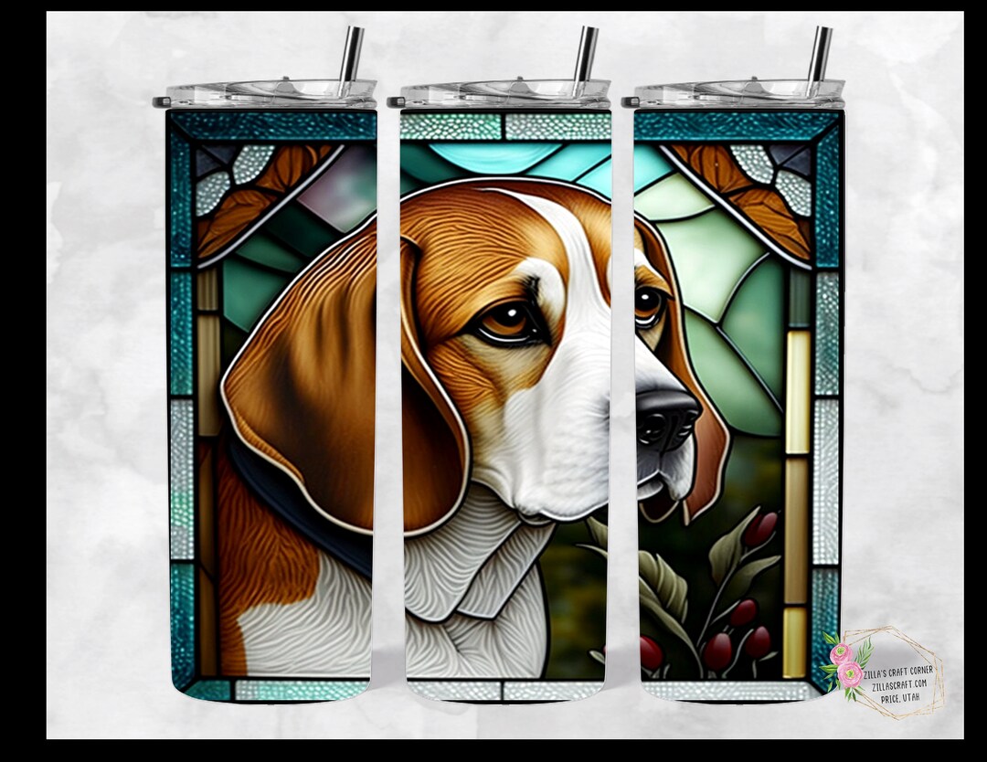 Beagle Stained Glass - Etsy