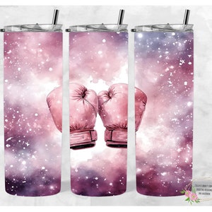 Pink Boxing Gloves add your own text 20oz Tumbler Wrap/PNG/300dpi/Digital Download/sublimation/boxing gloves png/Pink boxing gloves/Cancer