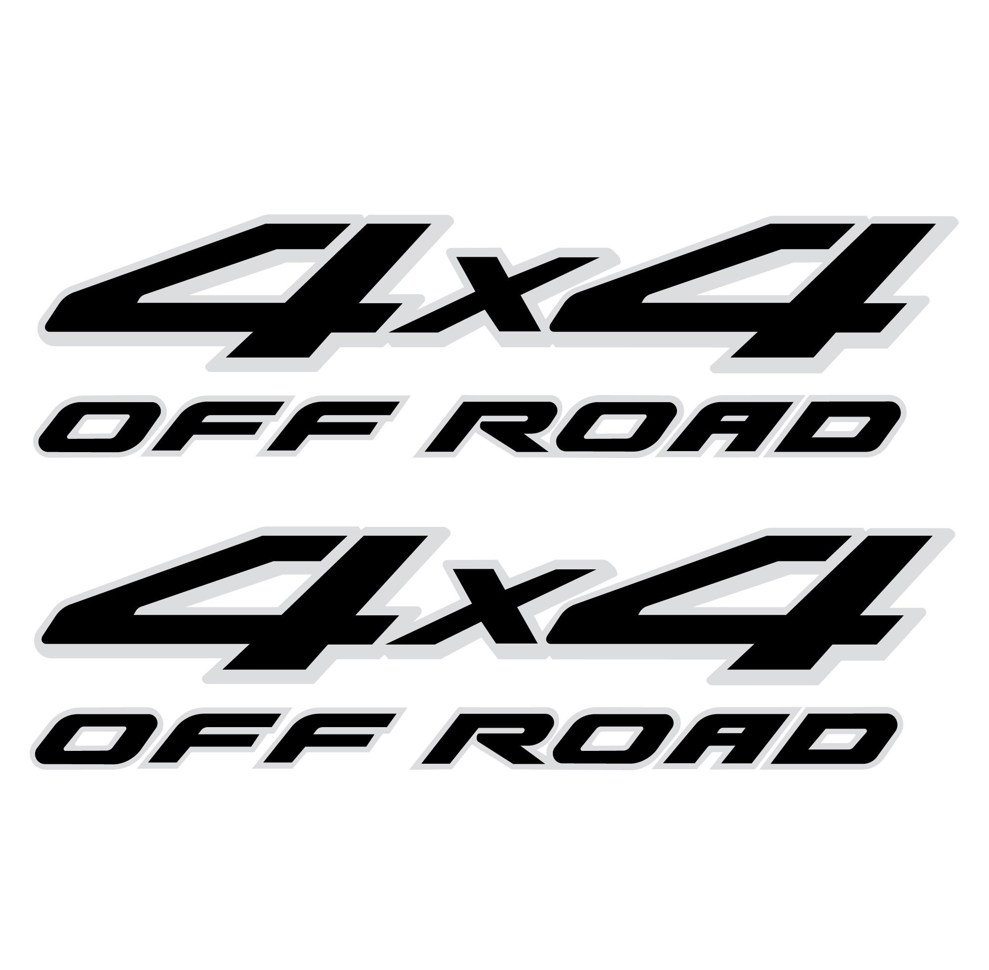 Nissan Frontier Truck Decals Set of 2 4x4 off Road Black and Etsy